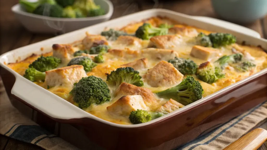 Cheesy Chicken and Broccoli Casserole