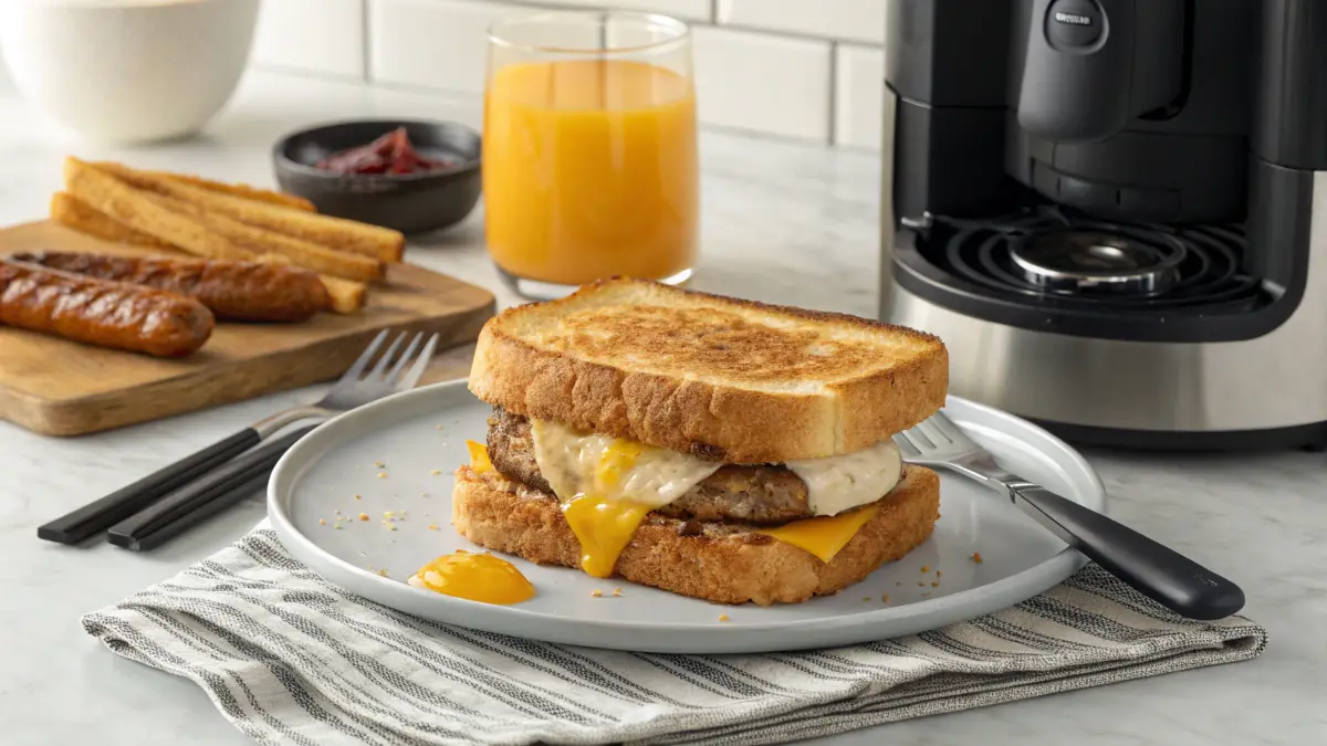 Jimmy Dean Breakfast Sandwich Air Fryer