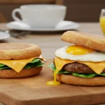 sausage breakfast sandwich