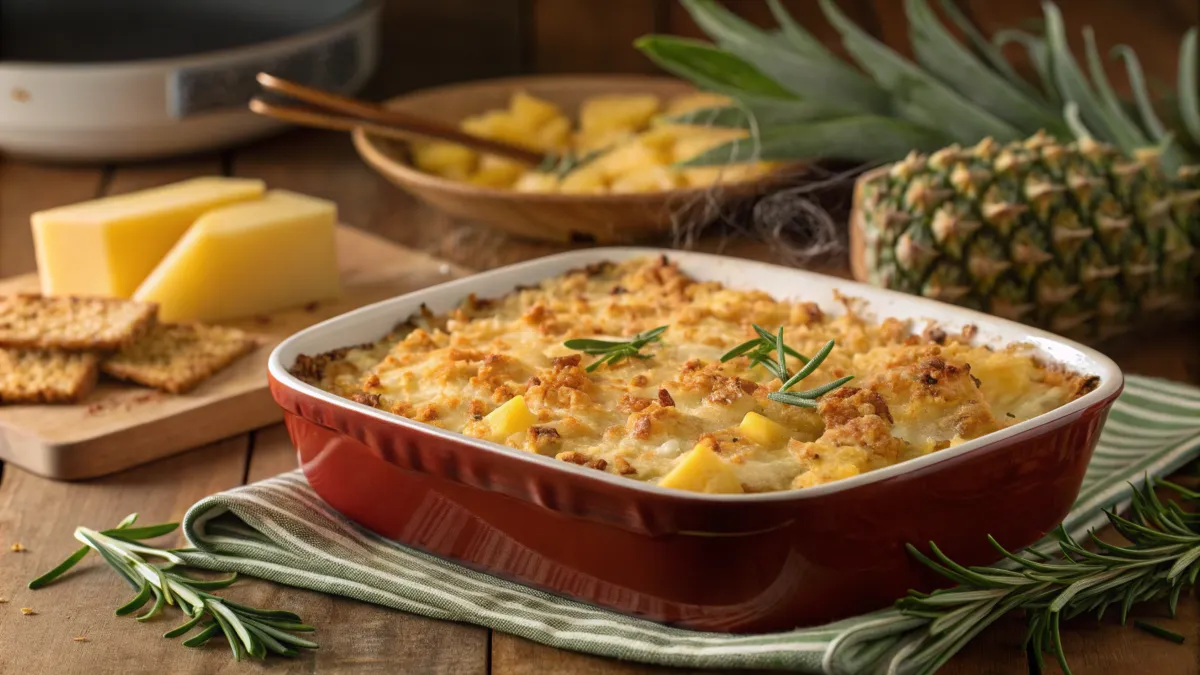 Pineapple Casserole Recipe