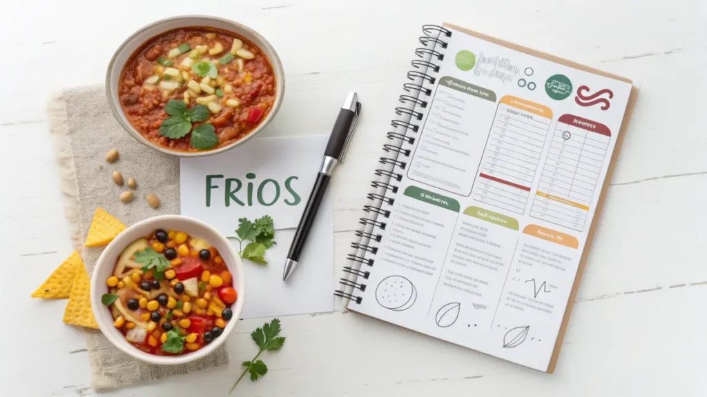 Nutritional breakdown of taco soup Frios