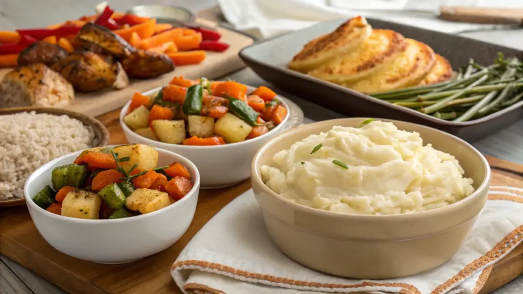 Side dishes paired with chicken cream cheese recipe