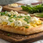 eggs and ricotta sandwich