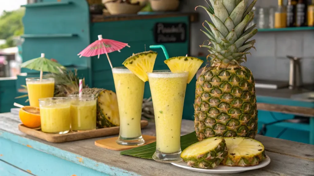 Pineapple Drinks and Beverages