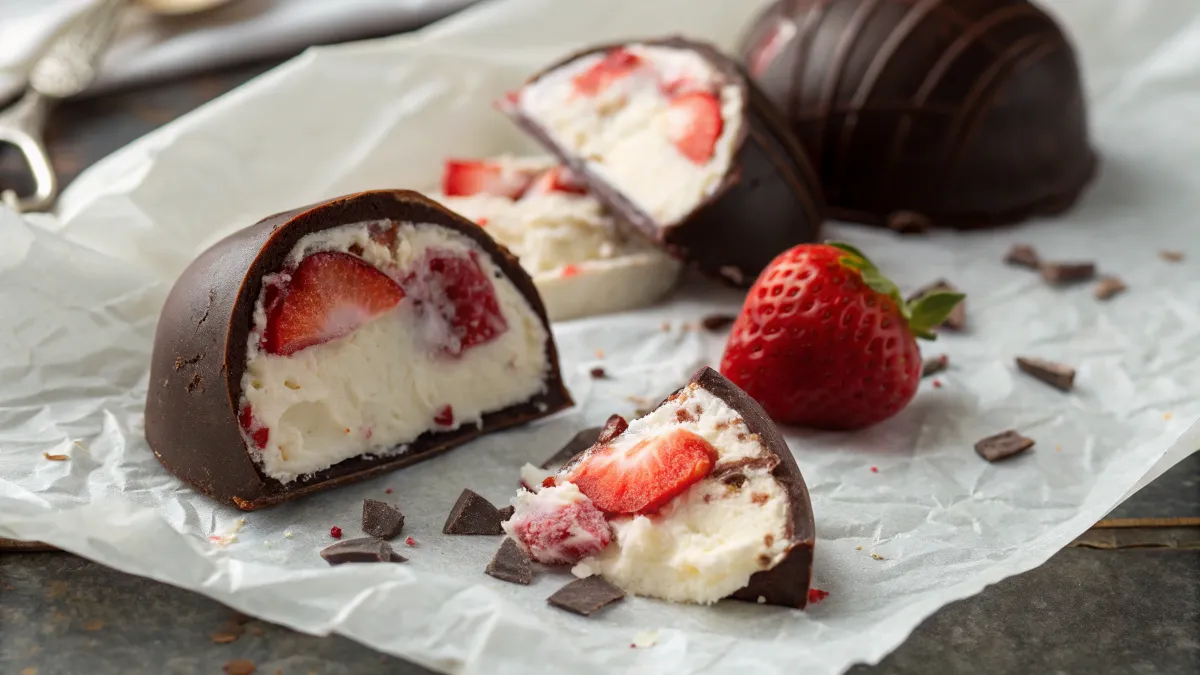 Strawberry Chocolate Clusters