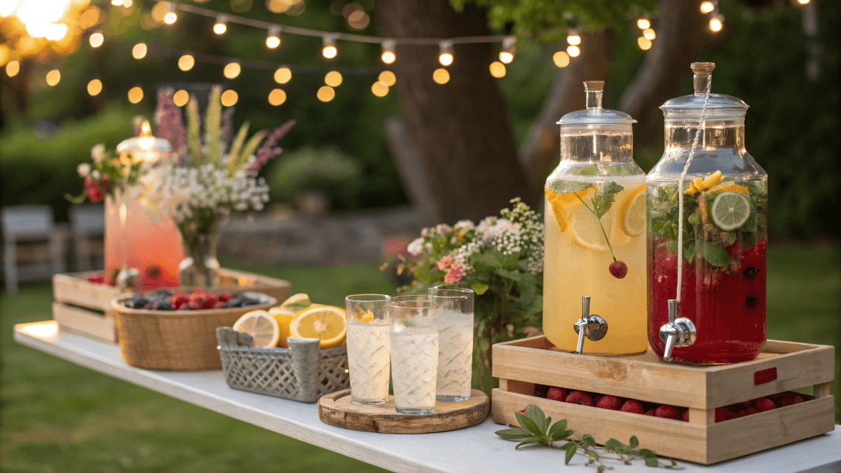 Drinks table ideas