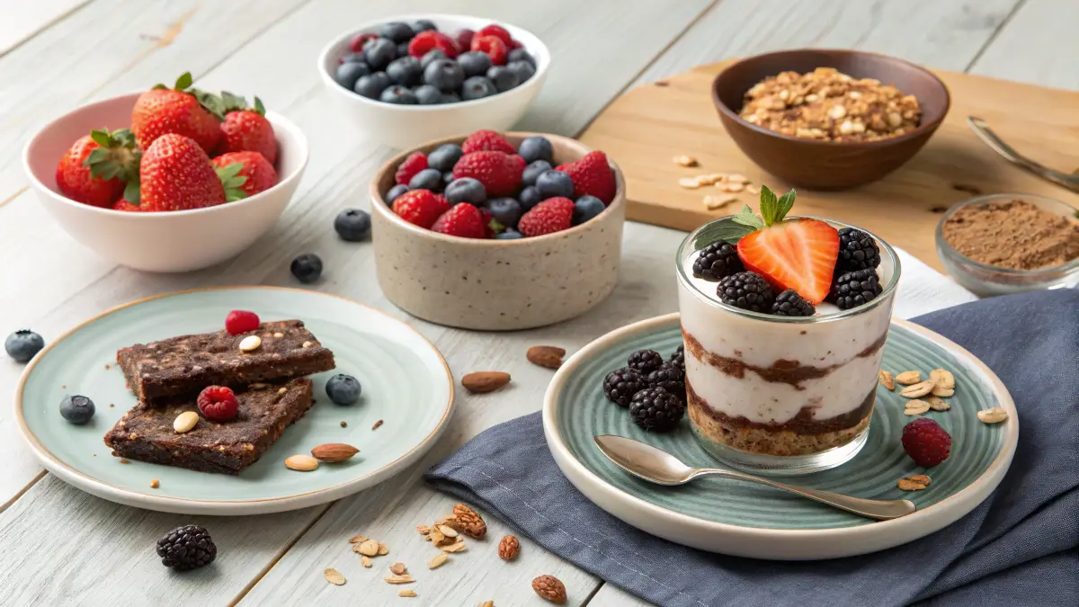 simple healthy dessert recipes with macros