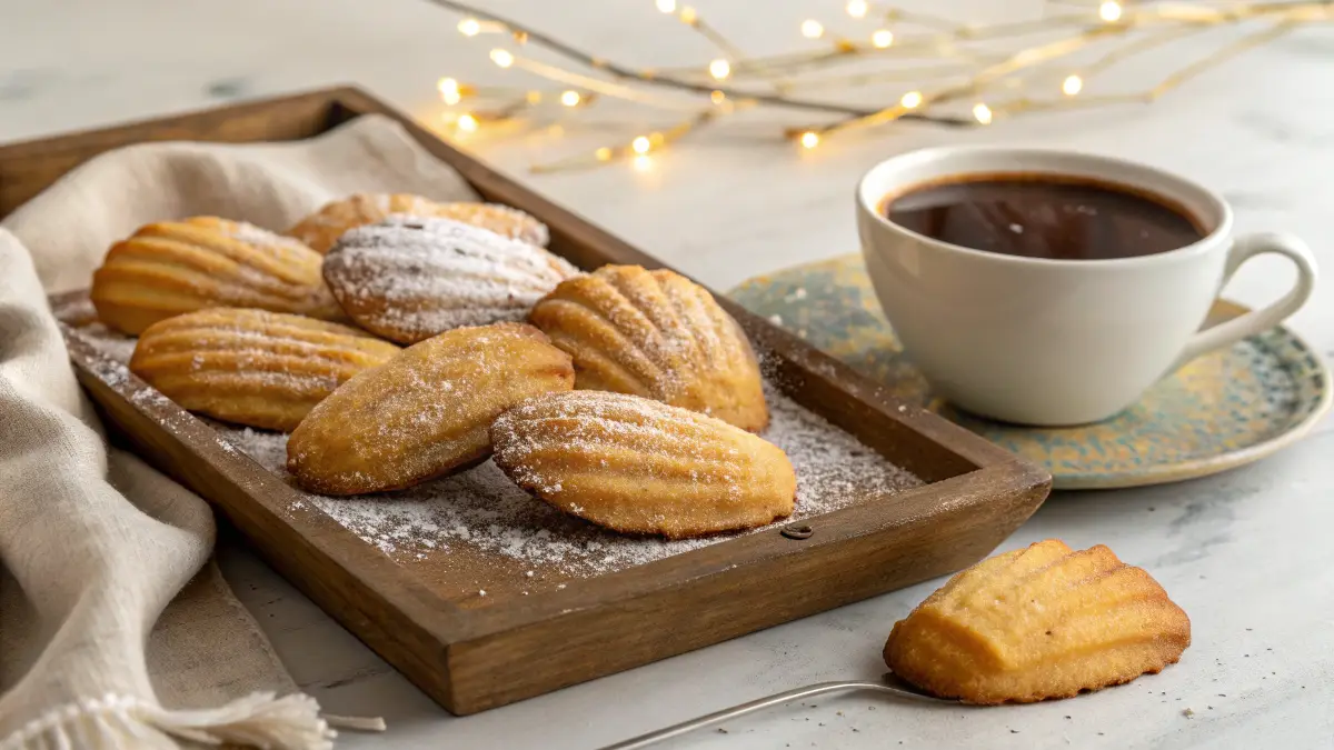 Madeline cookies recipe using cream