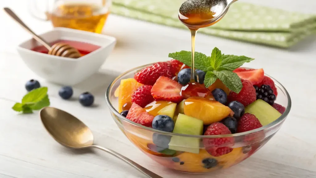 Refreshing Fruit Salad in a Bowl