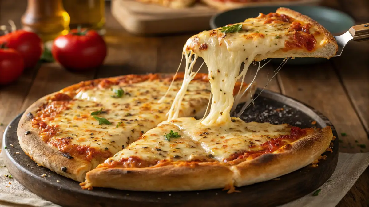 Ultimate Extra-Cheesy Pizza Delight