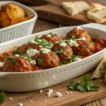 Mouthwatering Greek Baked Meatballs